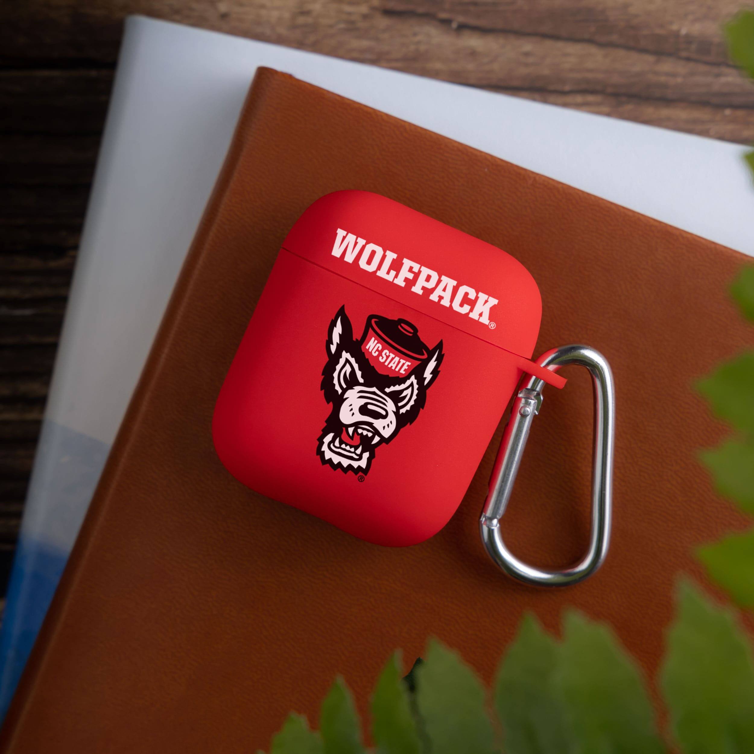 Affinity Bands NC State Wolfpack AirPods Case Cover Red 201617946