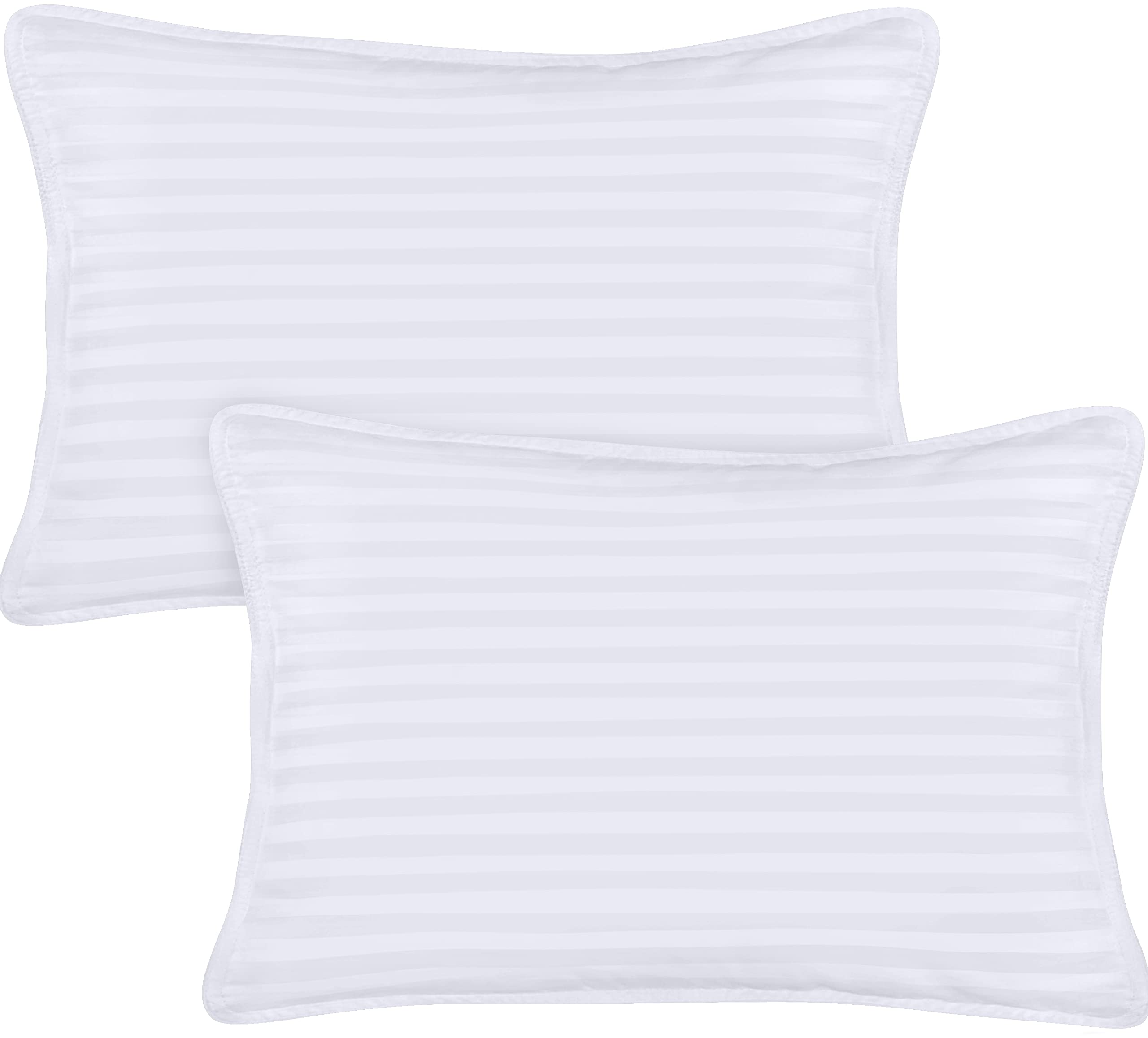 Front. Hirose Alice - Pillow ( 2 Pack) 13x18 Pillows For Sleeping Soft And Breathable Cotton Blend Shell Small Bed Travel (intended - White 14x19 Inch (Pack of 2).