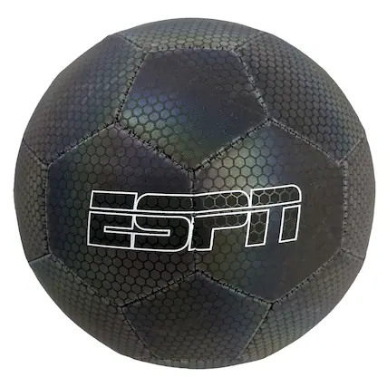 Front. ESPN - ESPN Holo - Soccer size 5 - black.