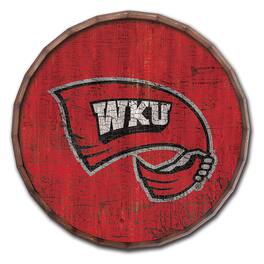 Fan Creations - Western Kentucky Hilltoppers 24" Cracked Color Barrel Top Sign - Multicolor