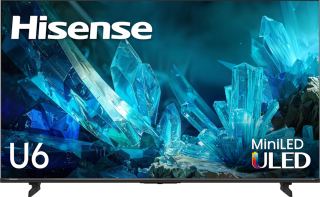 Hisense - 50" Class U6 MiniLED QLED UHD 4K HDR Glare-Free Smart Fire TV with Alexa+ (2026)