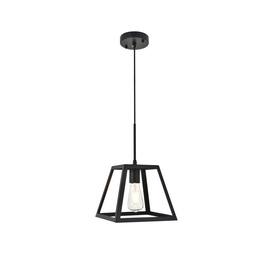 Living District - Resolute 1 light Pendant - Black