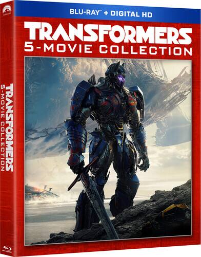 Alt View 1. Transformers: 5-Movie Collection   - BLU-RAY.