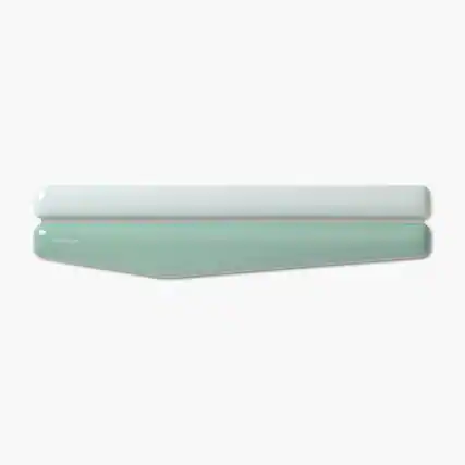 Front. Kensington - DUO Gel Keyboard Wrist Rest for Office and Home, Ergonomic Comfort Support - Green.