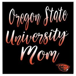 Jardine - Oregon State Beavers 10'' x 10'' Mom Plaque - Orange