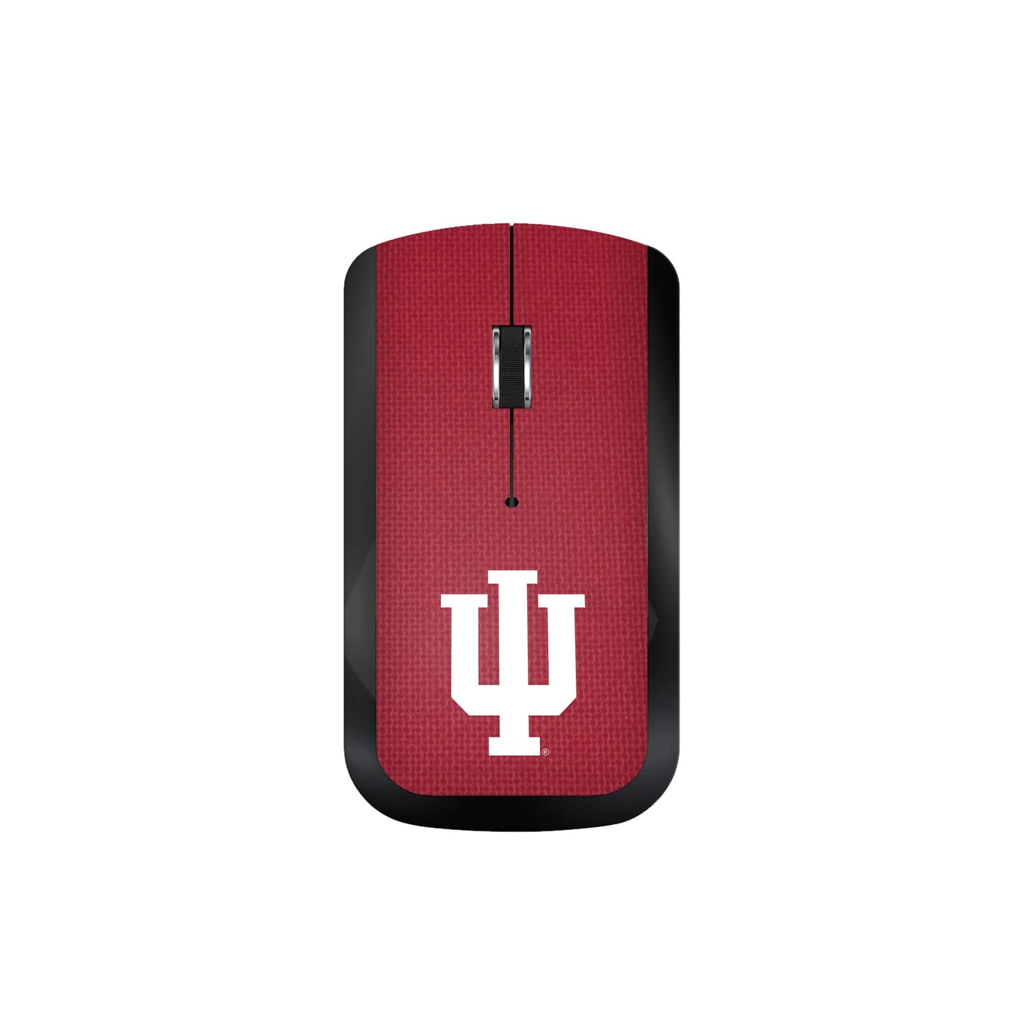 Keyscaper - Indiana Hoosiers Solid Design Wireless Mouse - Wireless - Multicolor