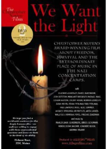 We Want the Light  - DVD