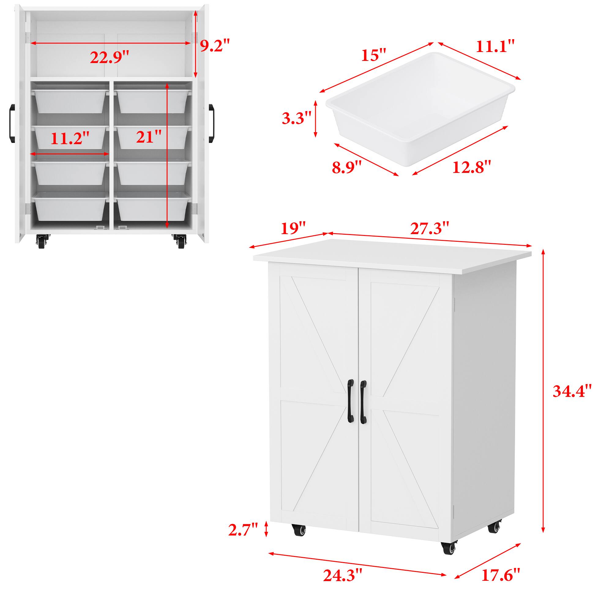 - 22.9"
- 9.2"
- 11.2"
- 21"
- 3.3"
- 8.9"
- 12.8"
- 19"
- 27.3"
- 34.4"
- 2.7"
- 24.3"
- 17.6"
- 15"
- 11.1"