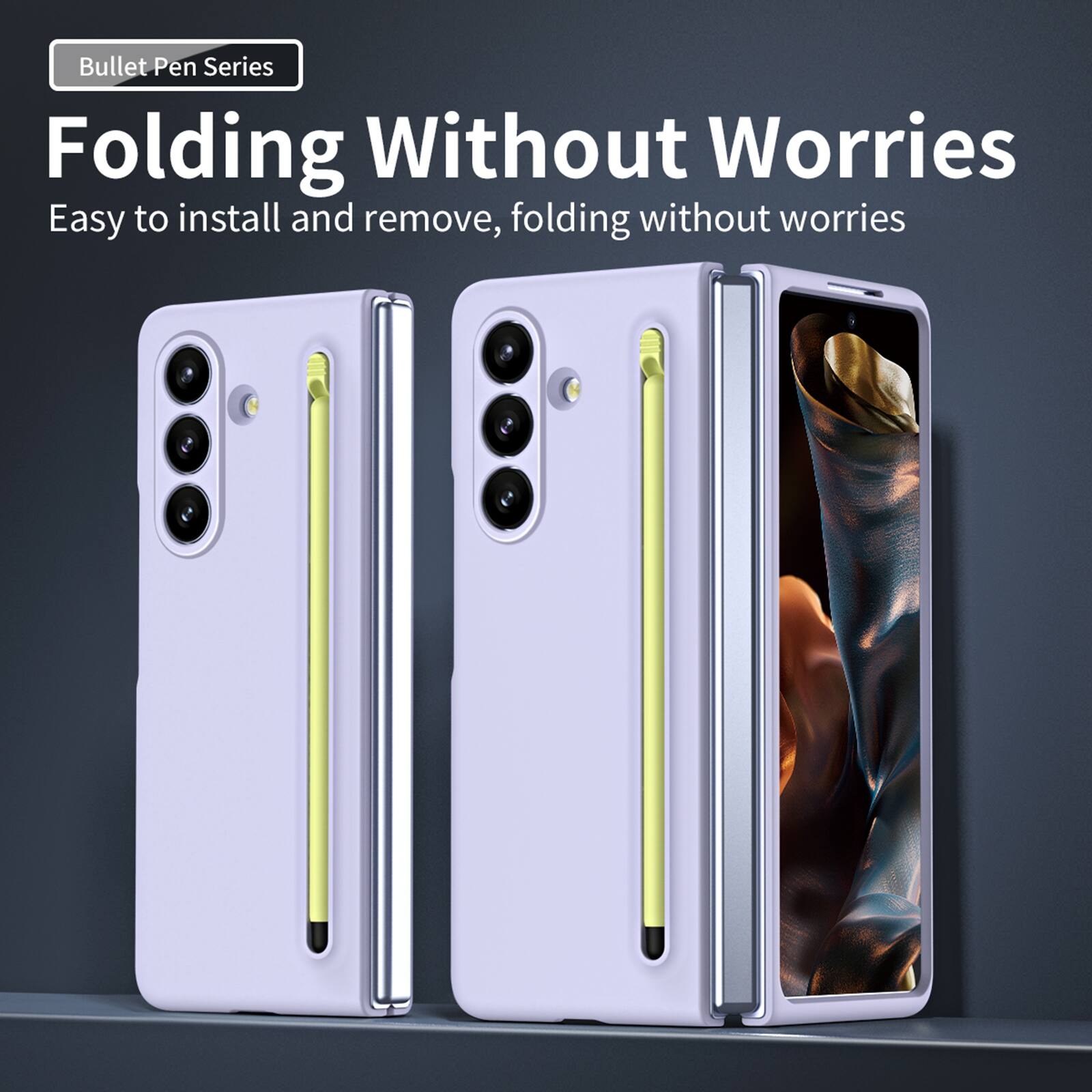 Bullet Pen Series

Folding Without Worries

Easy to install and remove, folding without worries