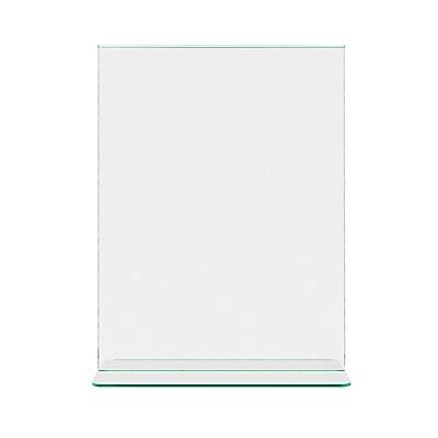 Alt View 2. Deflecto - Superior Image Document Holder, 8.5" x 11", Table Top Acrylic - Clear.