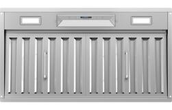 Zephyr - 27 inches - Externally Vented - Range Hood Insert - Stainless Steel - Front_Zoom