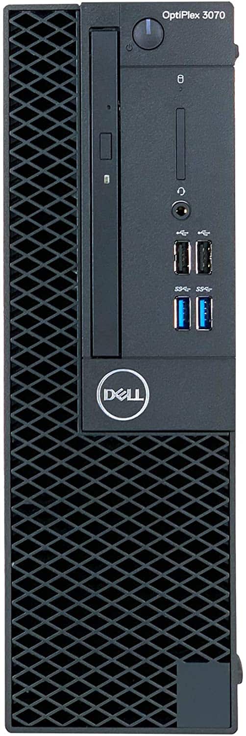 Refurbished Excellent - Refurbished Dell Optiplex 3070 SFF Intel i5-9500 32GB 2TB SSD Windows 11 Pro - Black
