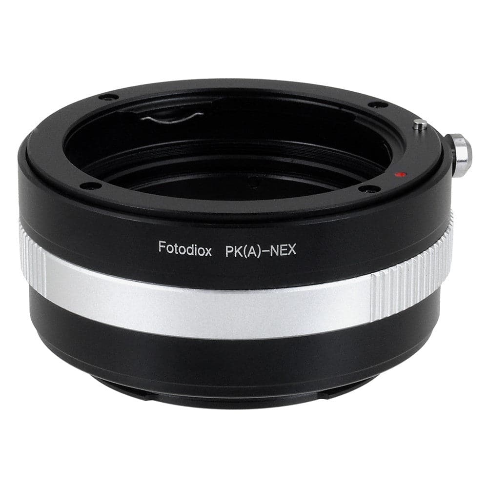 Fotodiox - Lens Adapter - Compatible with Pentax K AF Mount Lenses to fit Sony E Mount Cameras