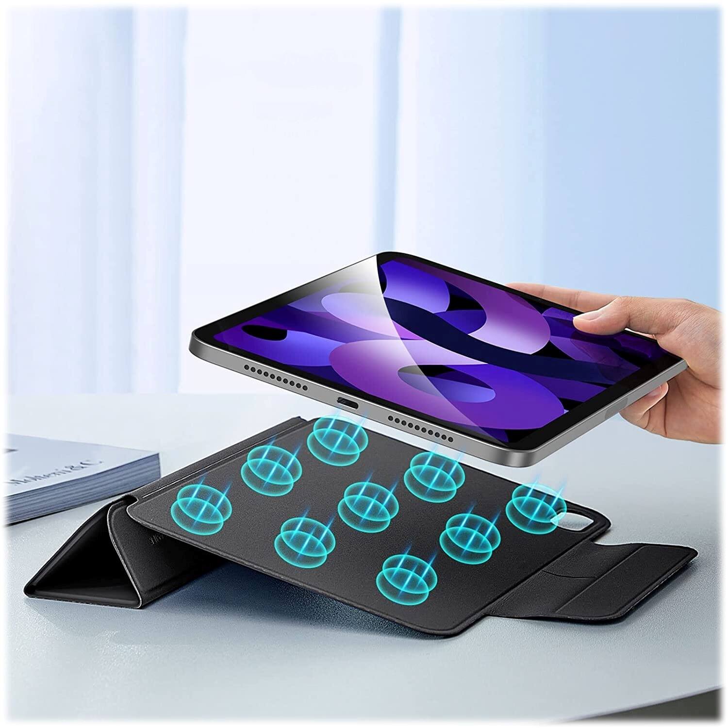 Alt View 15. SaharaCase - Venture Series Tri-Fold Case for Apple iPad Air 11'' M3/M2 and iPad Air 10.9'' (4th Gen and 5th Gen) - Black.