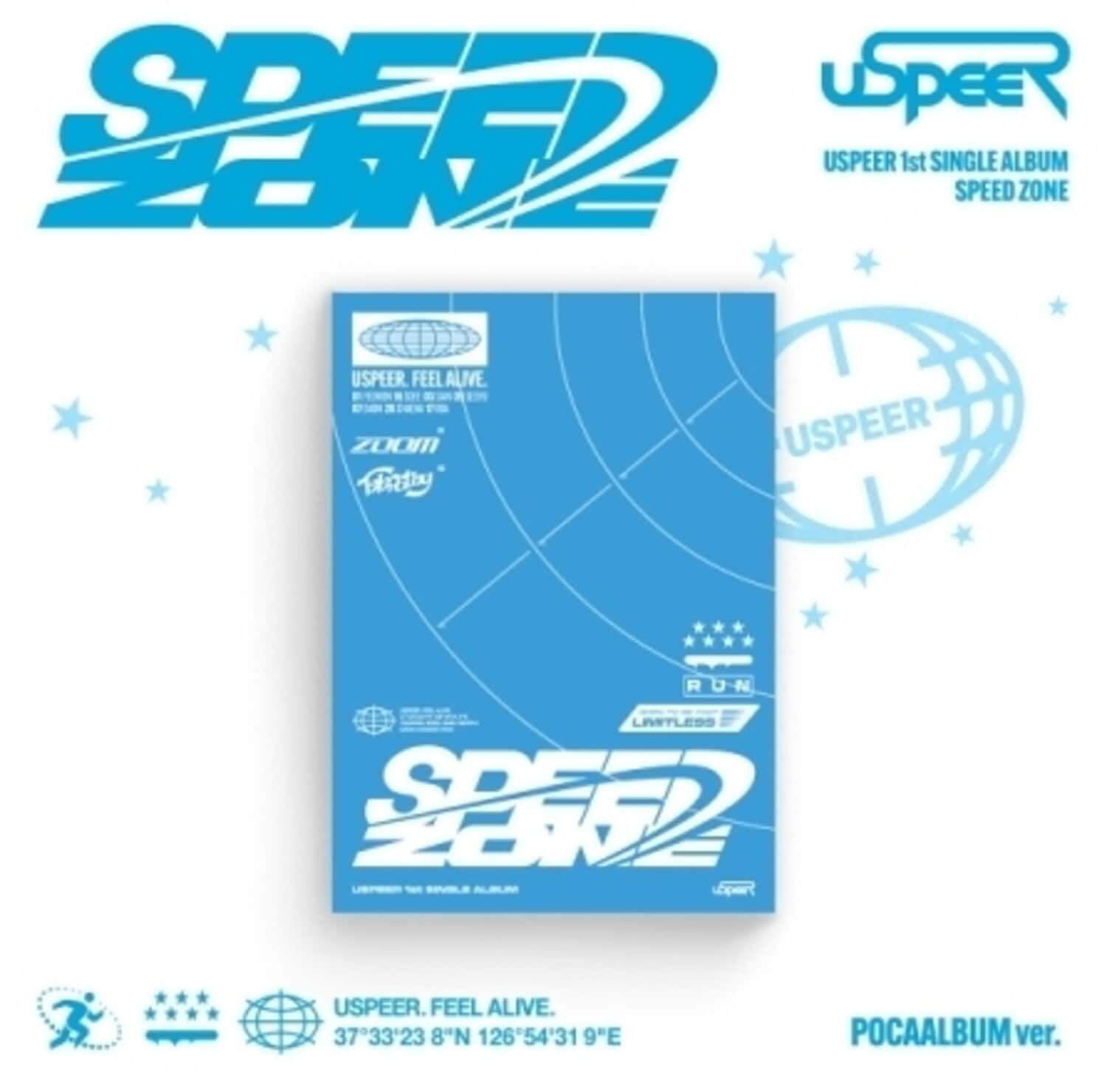 Uspeer - Speed Zone - Poca QR Card Album Version - incl. Photostand, 2 Photocards + 2 Stickers   - DISCLESS DIGITAL [Digital Download] price history on PriceWatchPro