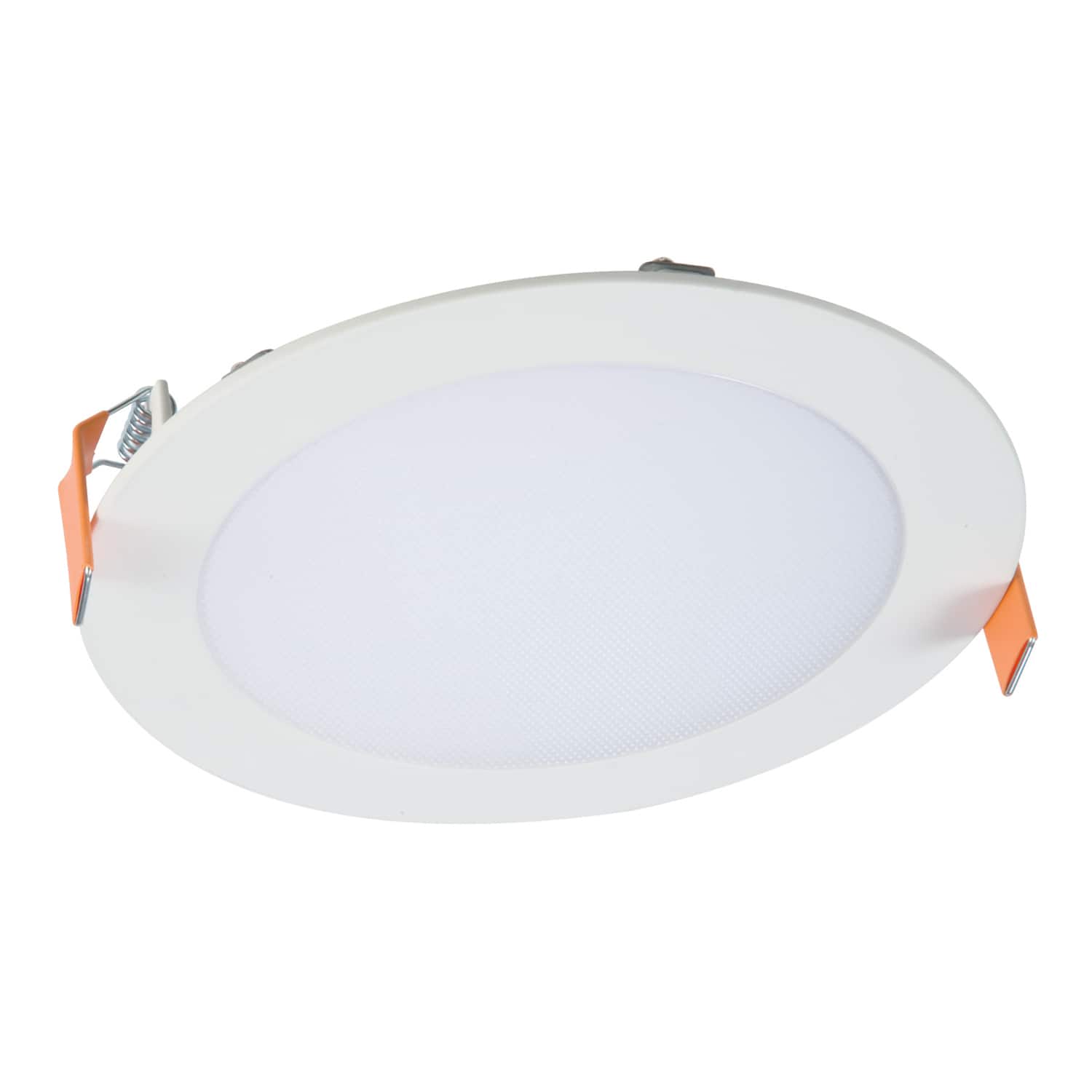 Halo - HLB6 Series Matte White 6 in. W LED Smart-Enabled Canless Recessed Downlight 16 W