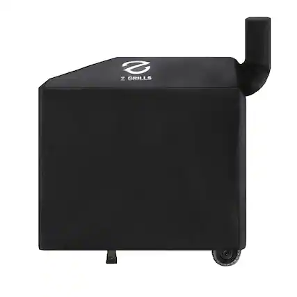Front. Z GRILLS - Z GRILLS Pellet Grill Cover 49 Inch | Official Genuine | Upgraded 600D Polyester, Heavy Duty, Waterproof, Weather Resist.