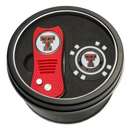 Team Golf - Texas Tech Red Raiders Switch Chip Golf Tin Set - Multicolor