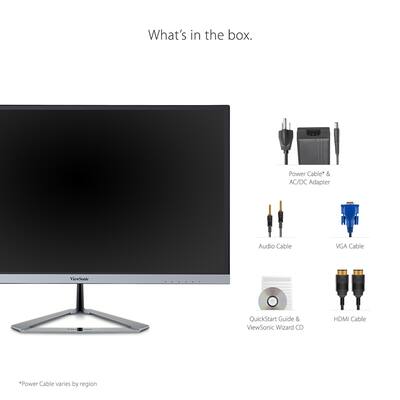 23インチ液晶モニタ VX2476-smhd ViewSonic VX2476-smhd 24” LCD Monitor with