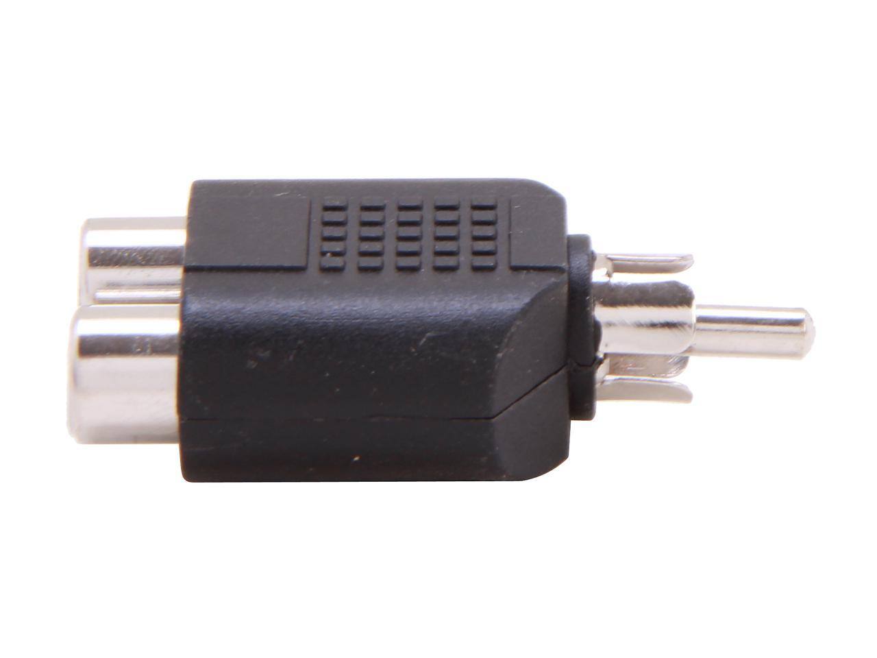 Alt View 2. Nippon Labs - Nippon Labs RCA-1M2F RCA adaptor 1 RCA Male to 2 RCA Female.