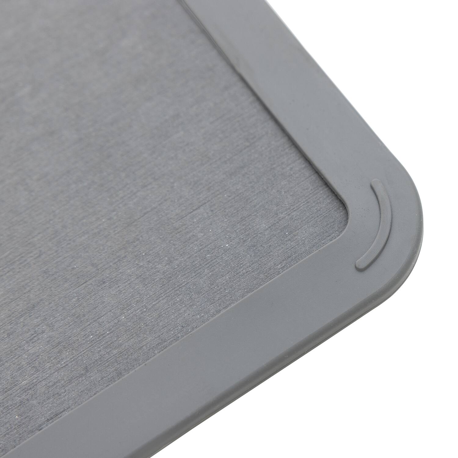 Angle. Better Houseware - Better Houseware 3417 The Magic Dishmat Ii Stone And Silicone Quick-dry Mat - gray.
