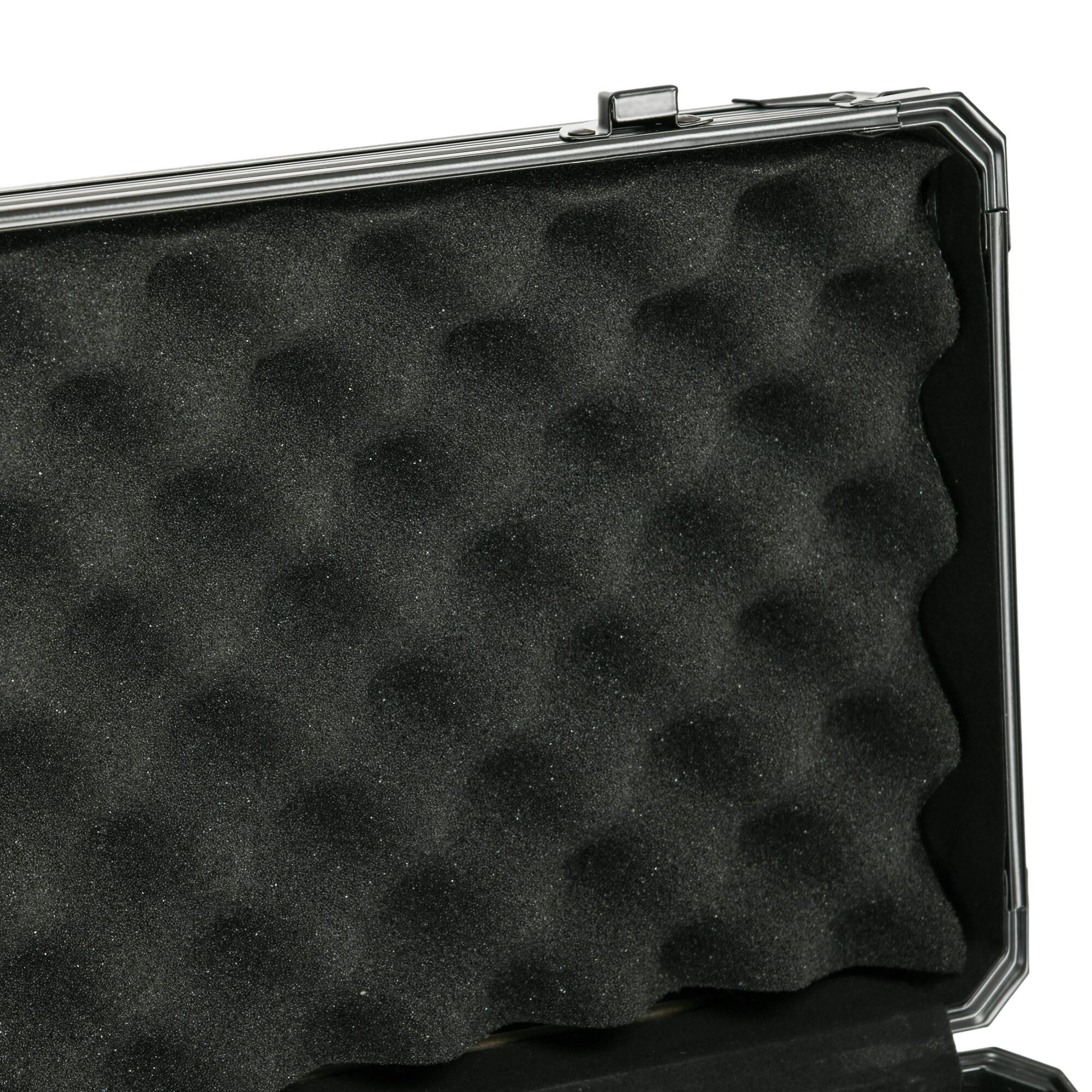 Alt View 6. Soozier - 14 Gram Clay Poker Chips Set Casino Poker Chips with Aluminum Case, Playing Cards, Dealer Button.