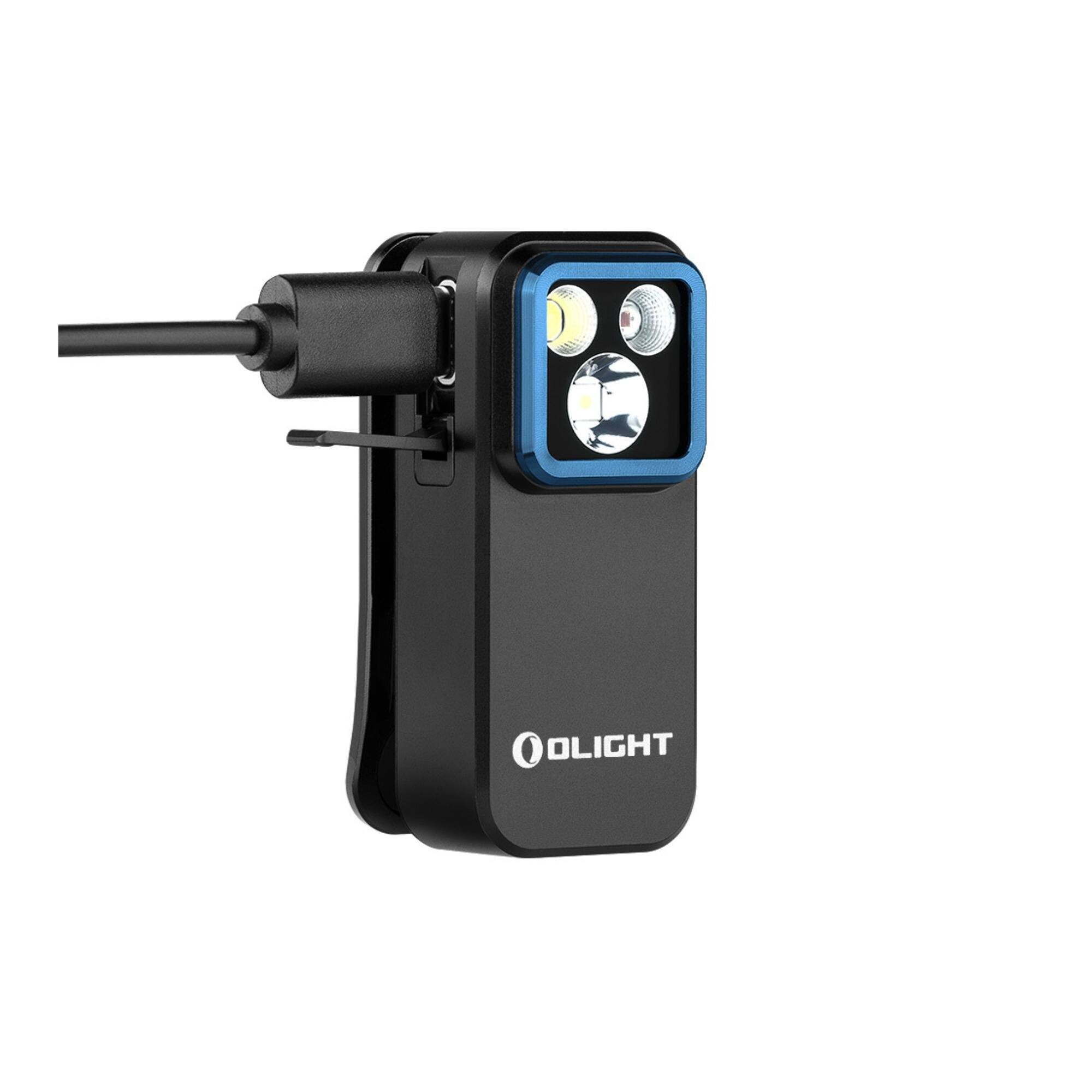 Left. OLIGHT - Olight Oclip Pro Rechargeable Clip-On Light (Black).