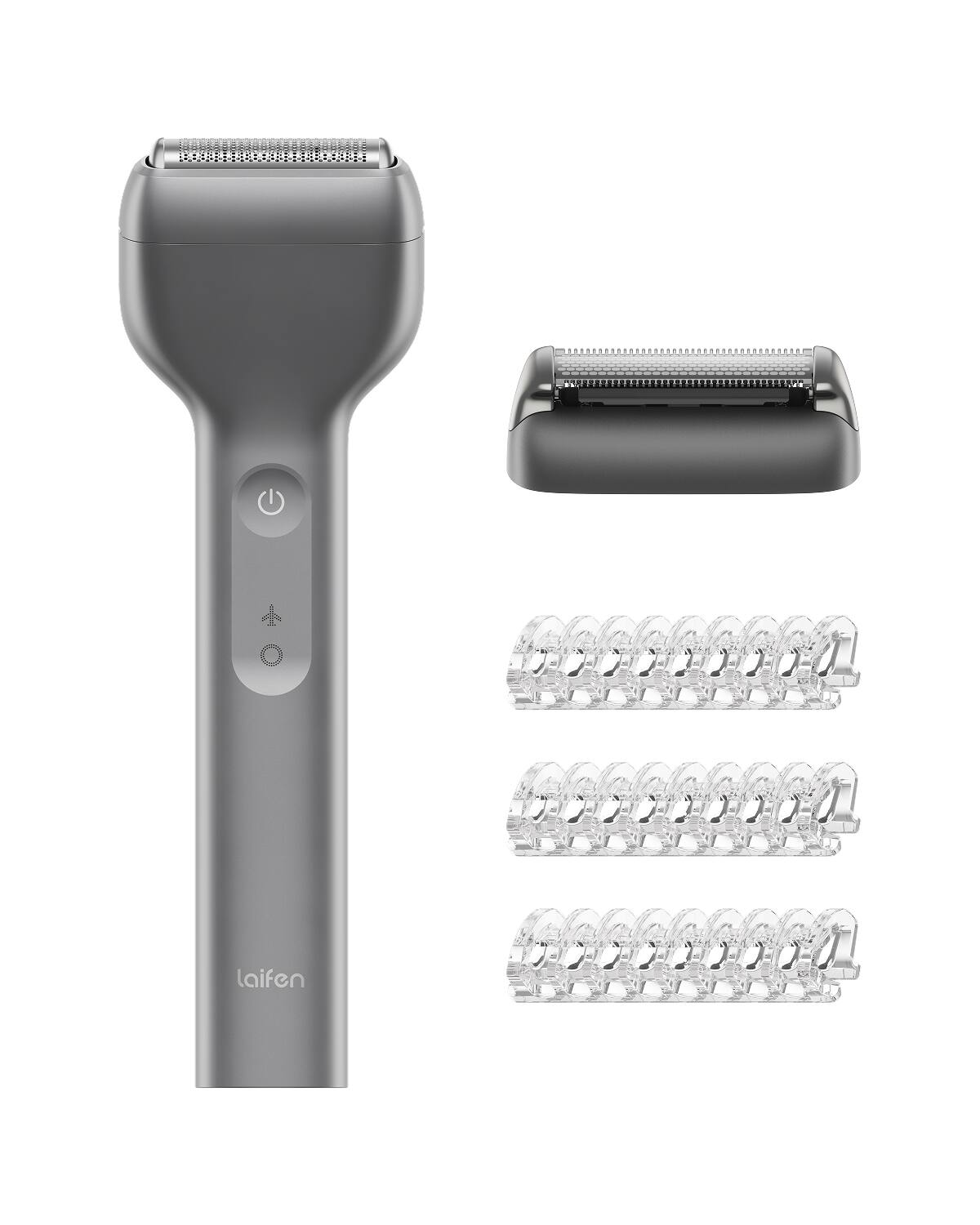Angle. Laifen - T1 Pro Electric Shaver - GRAY.