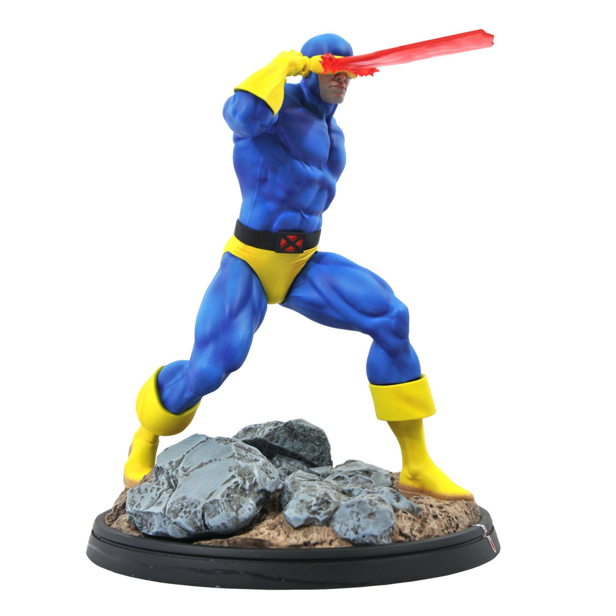 Alt View 1. Marvel - Marvel Premier Collection Cyclops 11 Inch Resin Statue - Blue.