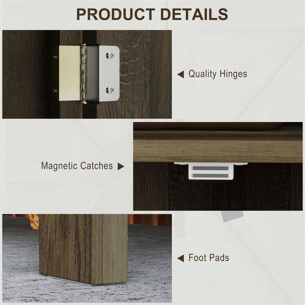 PRODUCT DETAILS

- Quality Hinges
- Magnetic Catches
- Foot Pads
