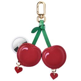 Posh Tech - Cherry Bag Charm for Airtag® - Red