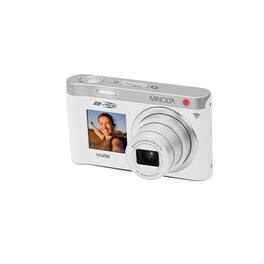 Minolta - 64MP Dual Screen Camera w/6x Optical Zoom (White)