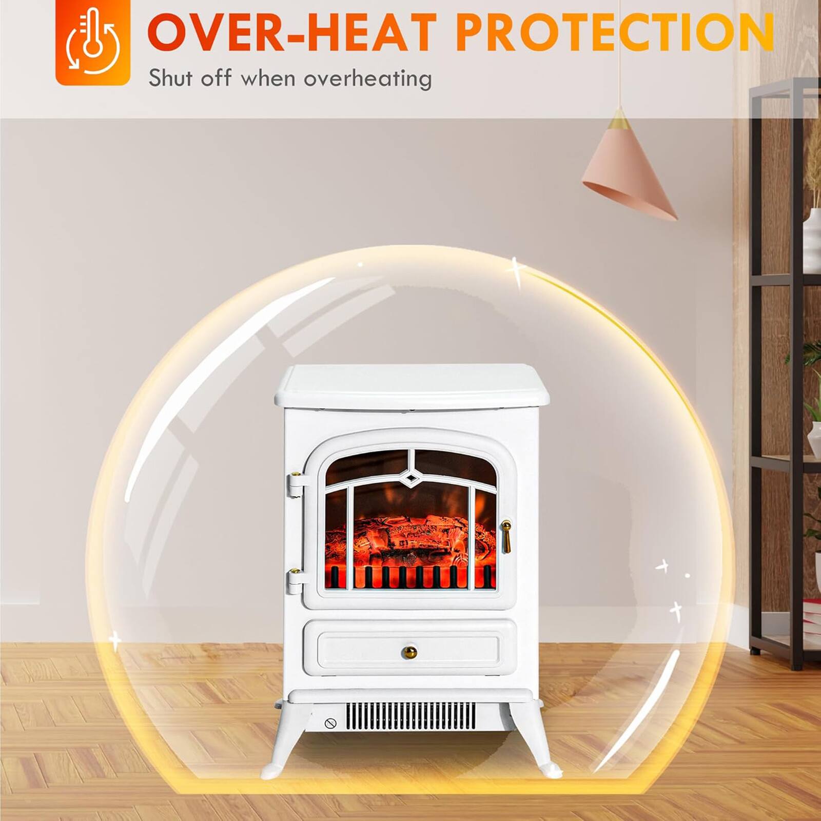 OVER-HEAT PROTECTION  
Shut off when overheating
