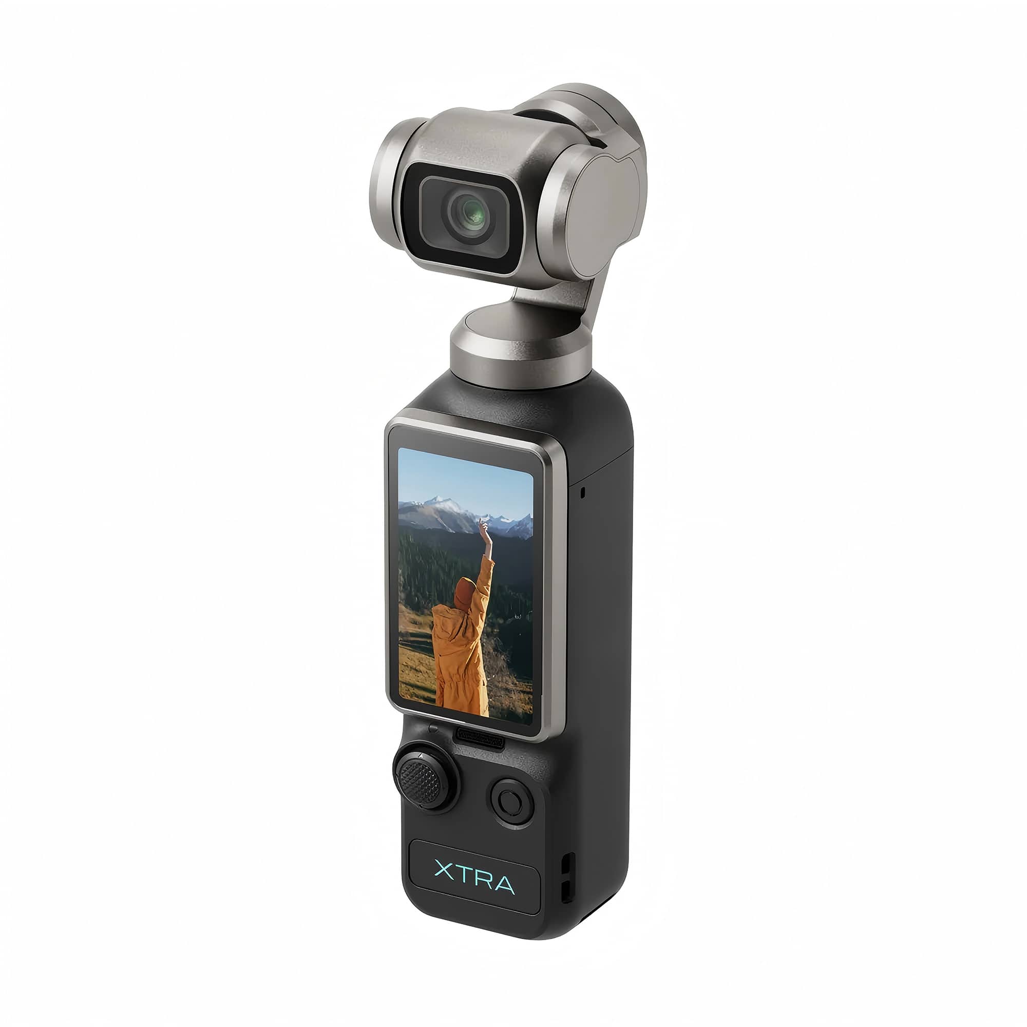 Xtra Muse Pocket Axis Stabilized 4K Handheld Camera Gimbal Black