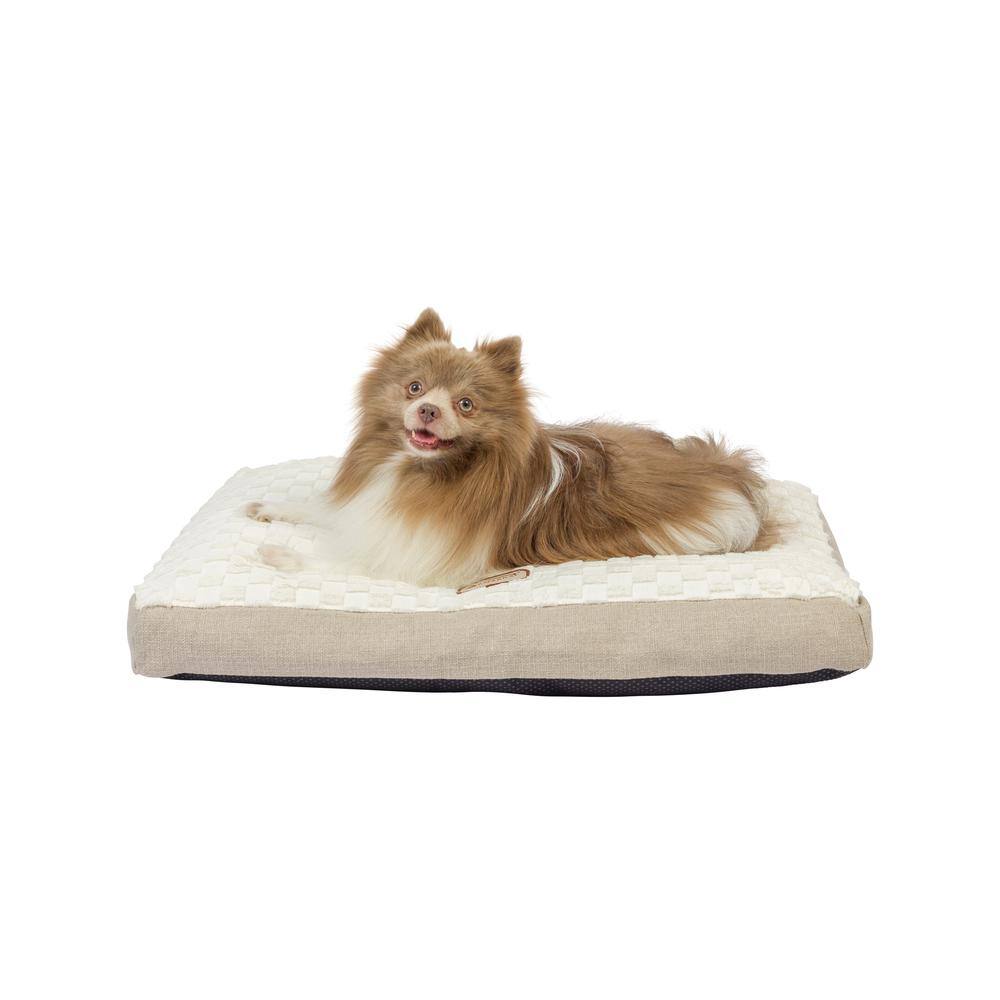 Alt View 6. Armarkat - Medium With Handle Dog Crate Mat With Poly Fill Cushion and Removable Cover - Beige.