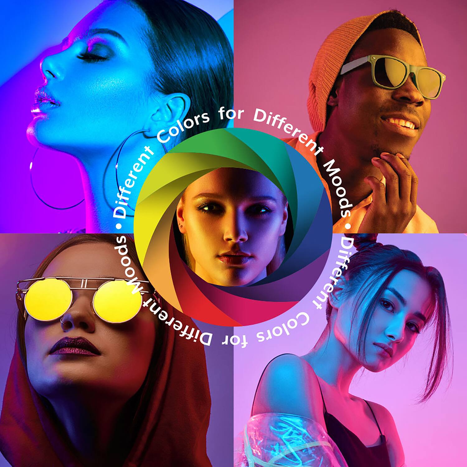 Different Colors for Different Moods