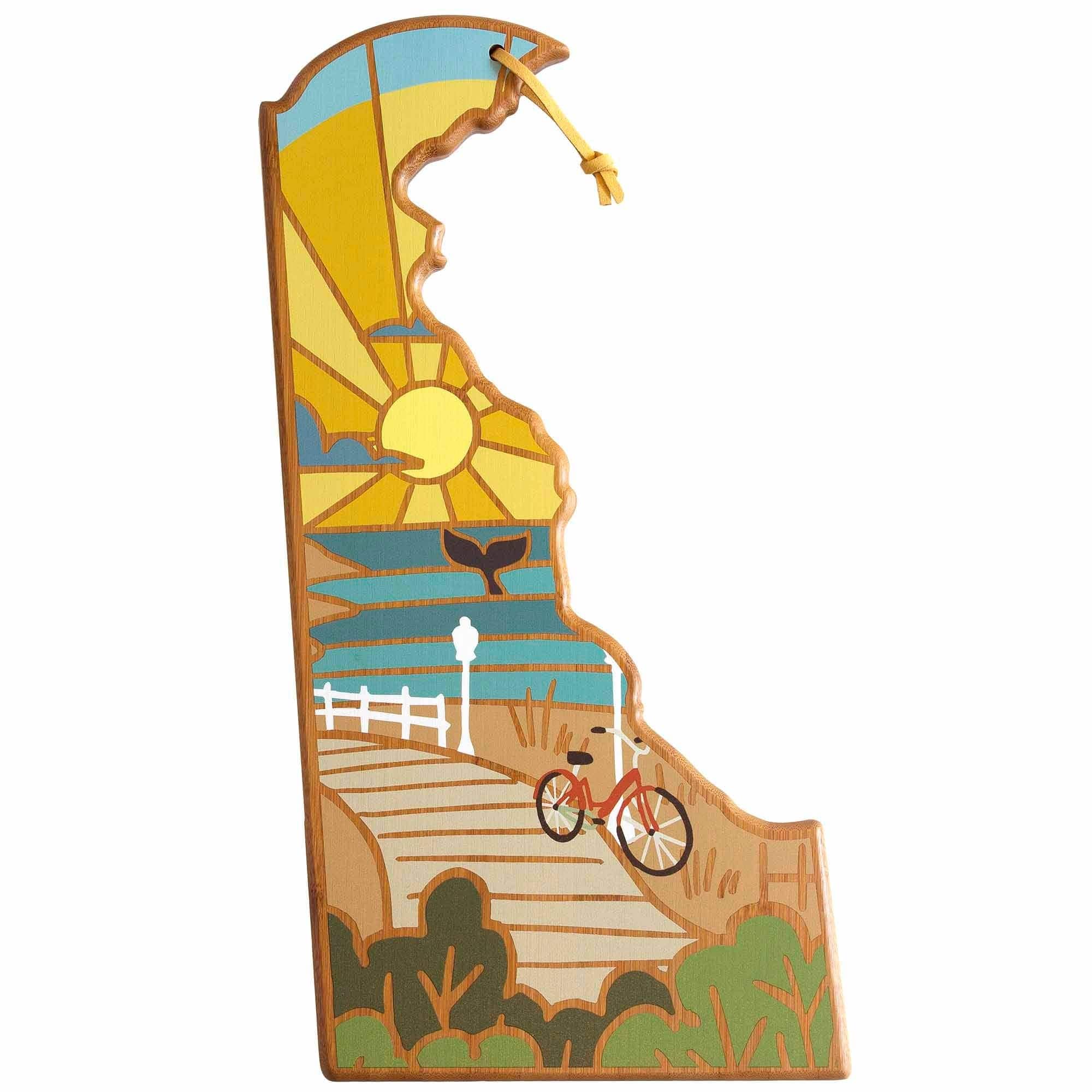 Totally Bamboo - Delaware Cutting Board with Artwork by Summer Stokes price history on PriceWatchPro