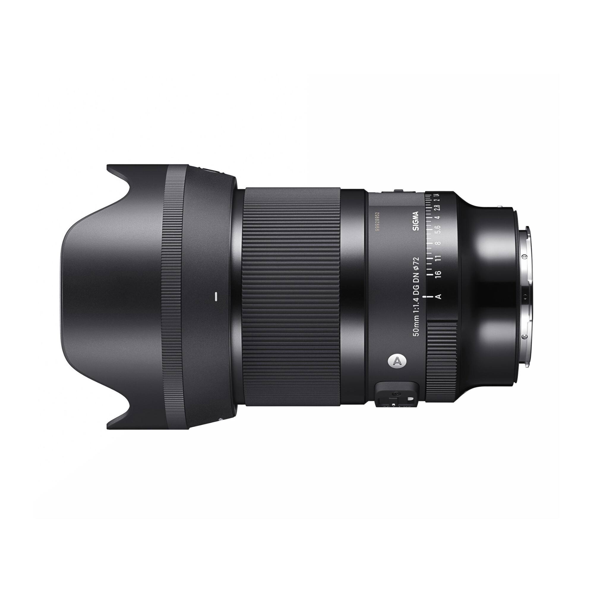 6 SIGMA  
2819 T 4 5.6 D0 11 72 DN - 16 DG - A 1:1.4 50mm A
