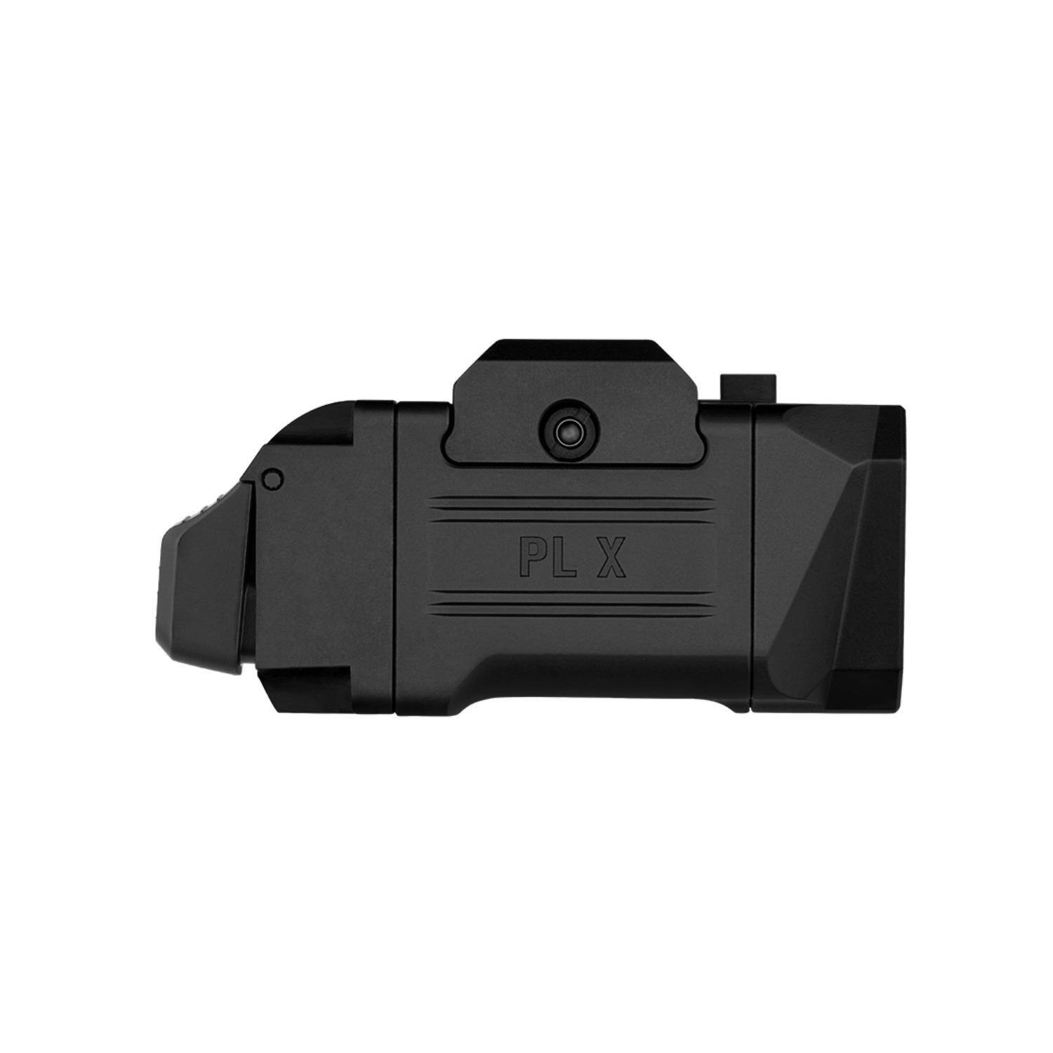 Left. OLIGHT - OLIGHT PL X Tactical Dual Beams Rechargeable USB-C Flashlight (Matte Black).