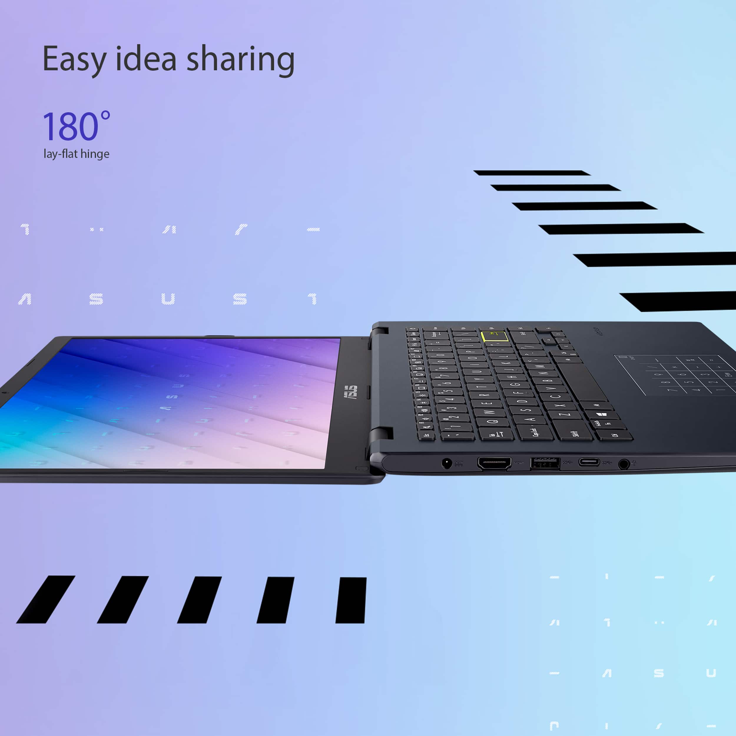 Easy idea sharing 180 lay-flat hinge T 1 - - - I - - 1 - - - -- - ..2 1/S a - 5 - I - - : i I - -. I -e - . - 1T - - - - - - - - - - - | - - -. - - 7 - I | / 1 T : /1 - S U I / - A