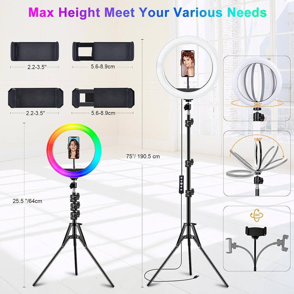 Max Height Meet Your Various Needs

2.2-3.5" 5.6-8.9cm

2.2-3.5" 5.6-8.9cm

360

75" 190.5 cm

25.5"/64cm

300