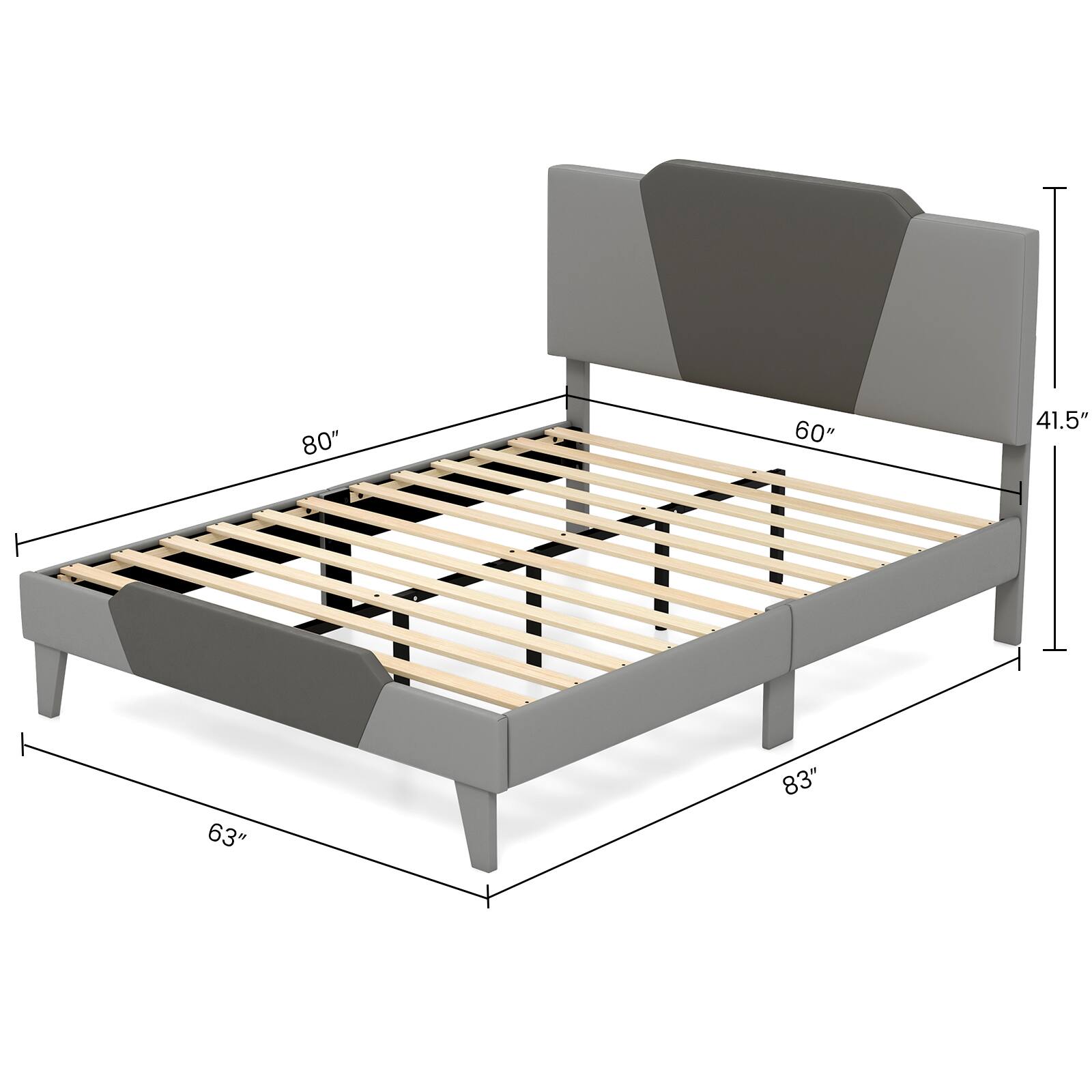 83", 63", 80", 60", 41.5"