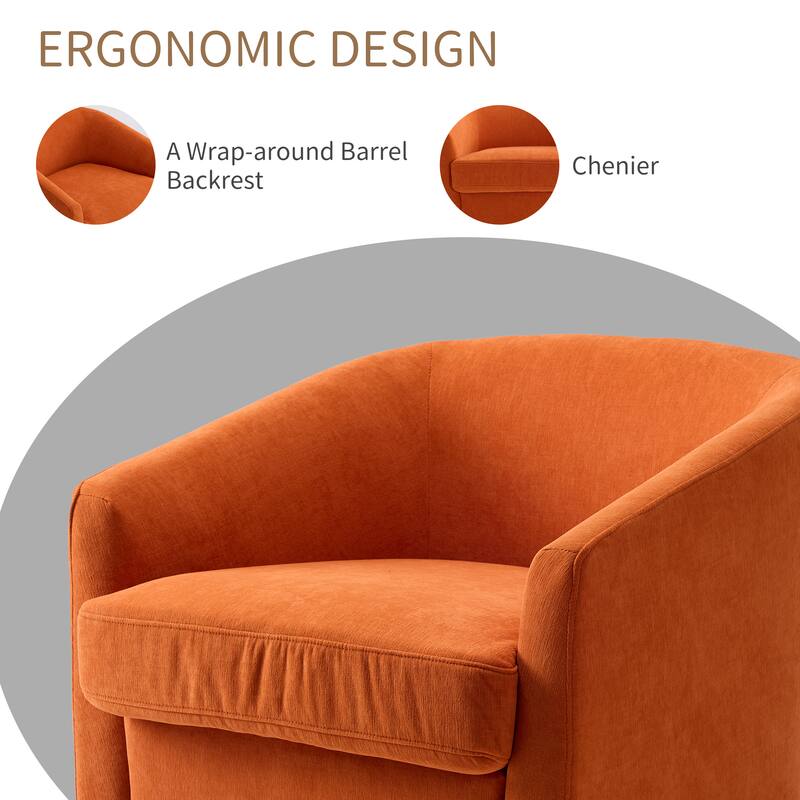 ERGONOMIC DESIGN

A Wrap-around Barrel Backrest

Chenier
