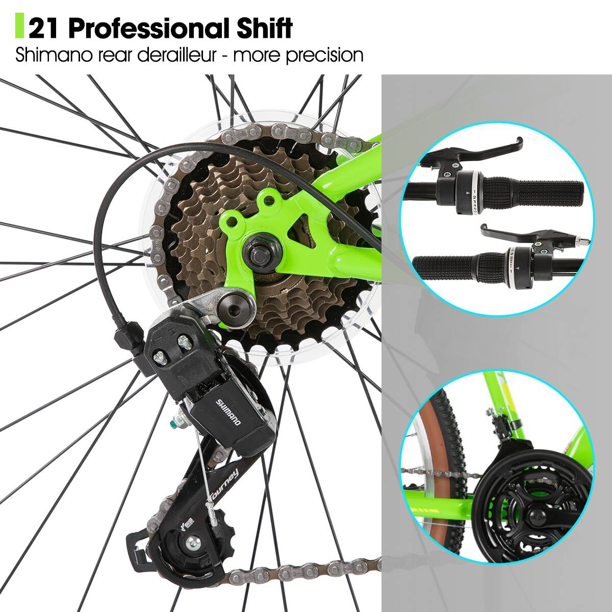 21 Professional Shift Shimano rear derailleur - more precision MA M PE1 SHIMANO burney e