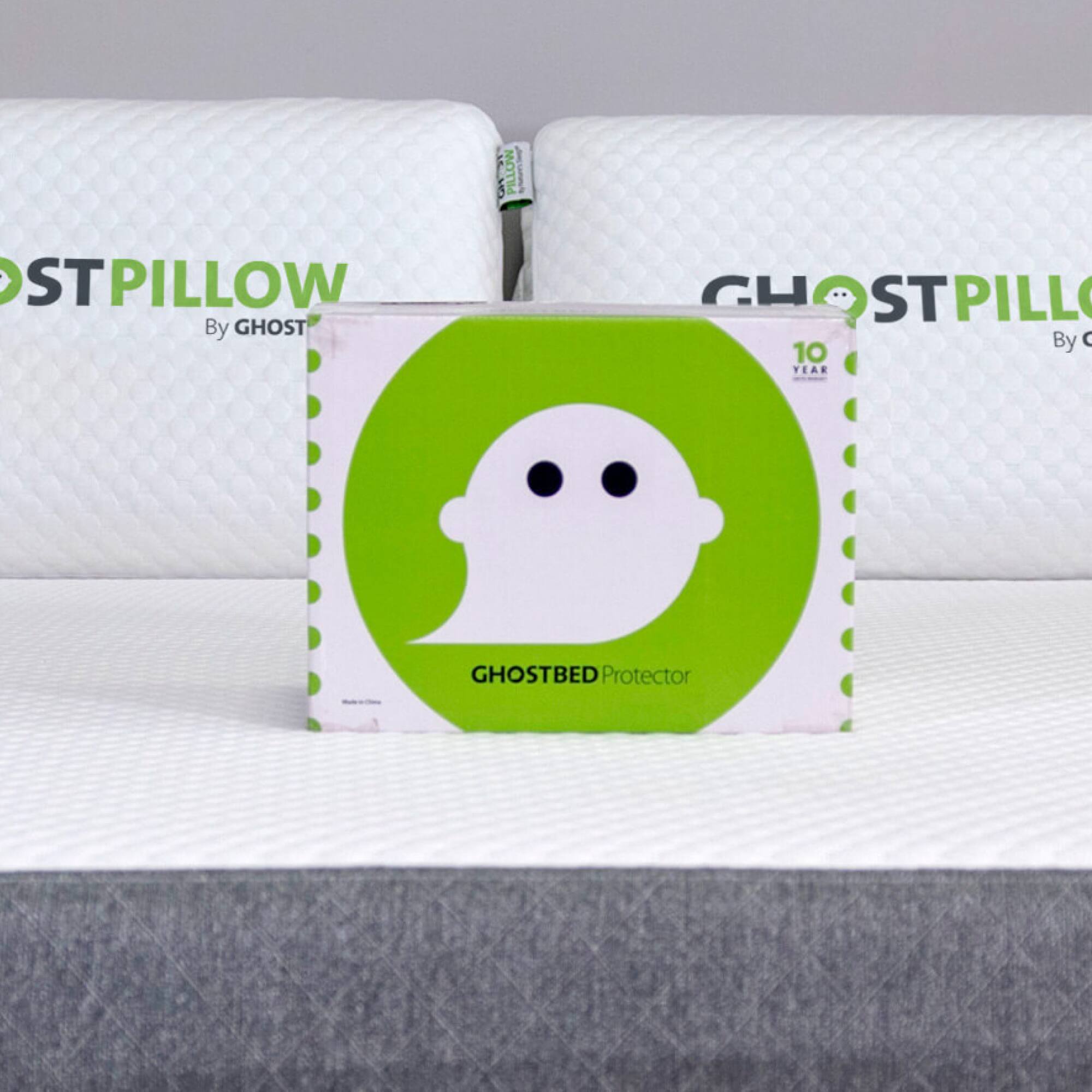 Alt View 13. Ghostbed - Mattress Protector - Twin - White.