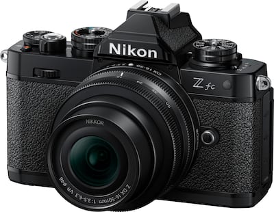 Nikon Z fc Mirrorless Camera Body w/ Z DX 16 50mm f/3.5 6.3 VR Nikon Z fc Mirrorless Camera Body w/ Z DX 16 50mm f/3.5 6.3 VR