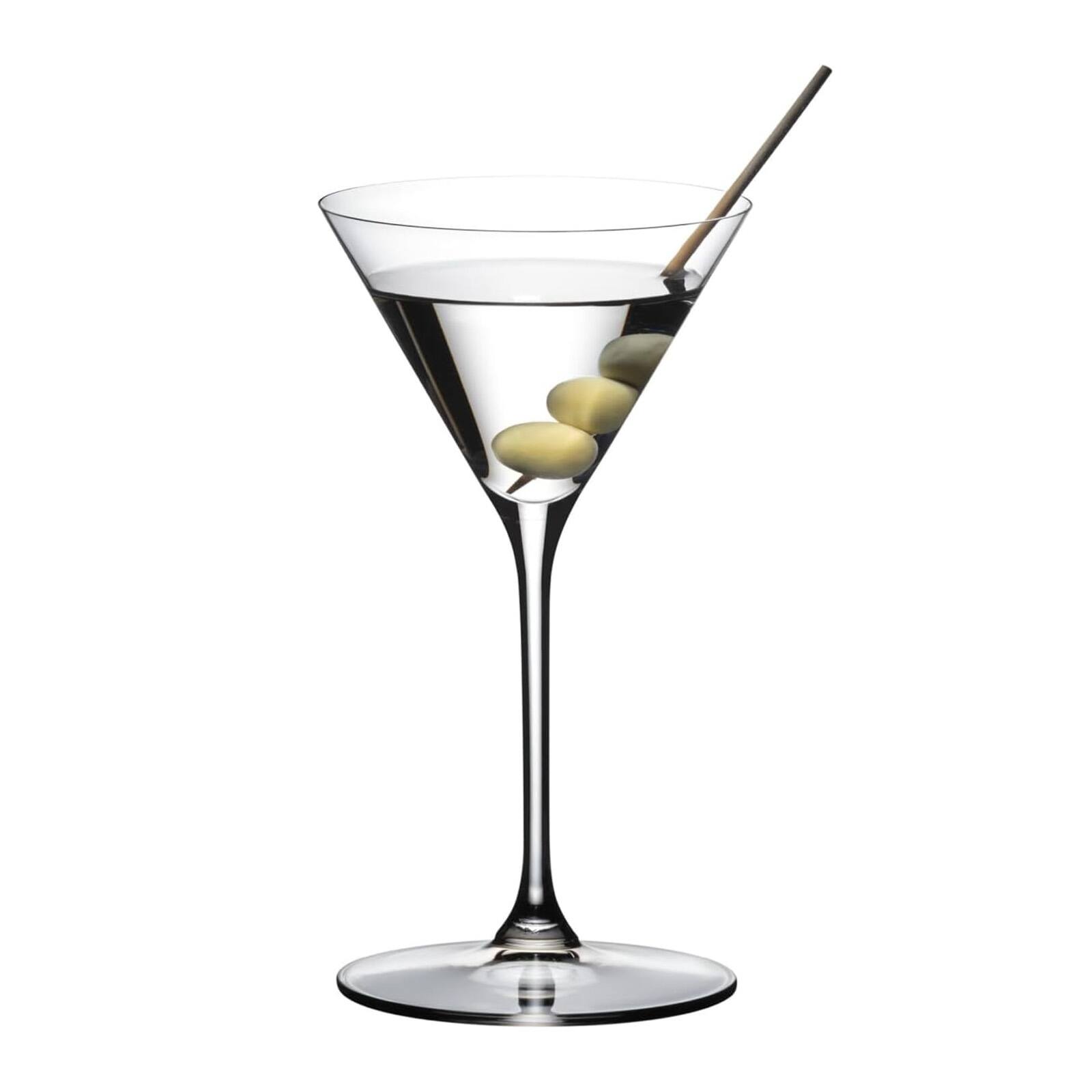 Alt View 1. Riedel - Grape@ Martini Cocktail Glass, Set of 2, 7 ounce - Clear.