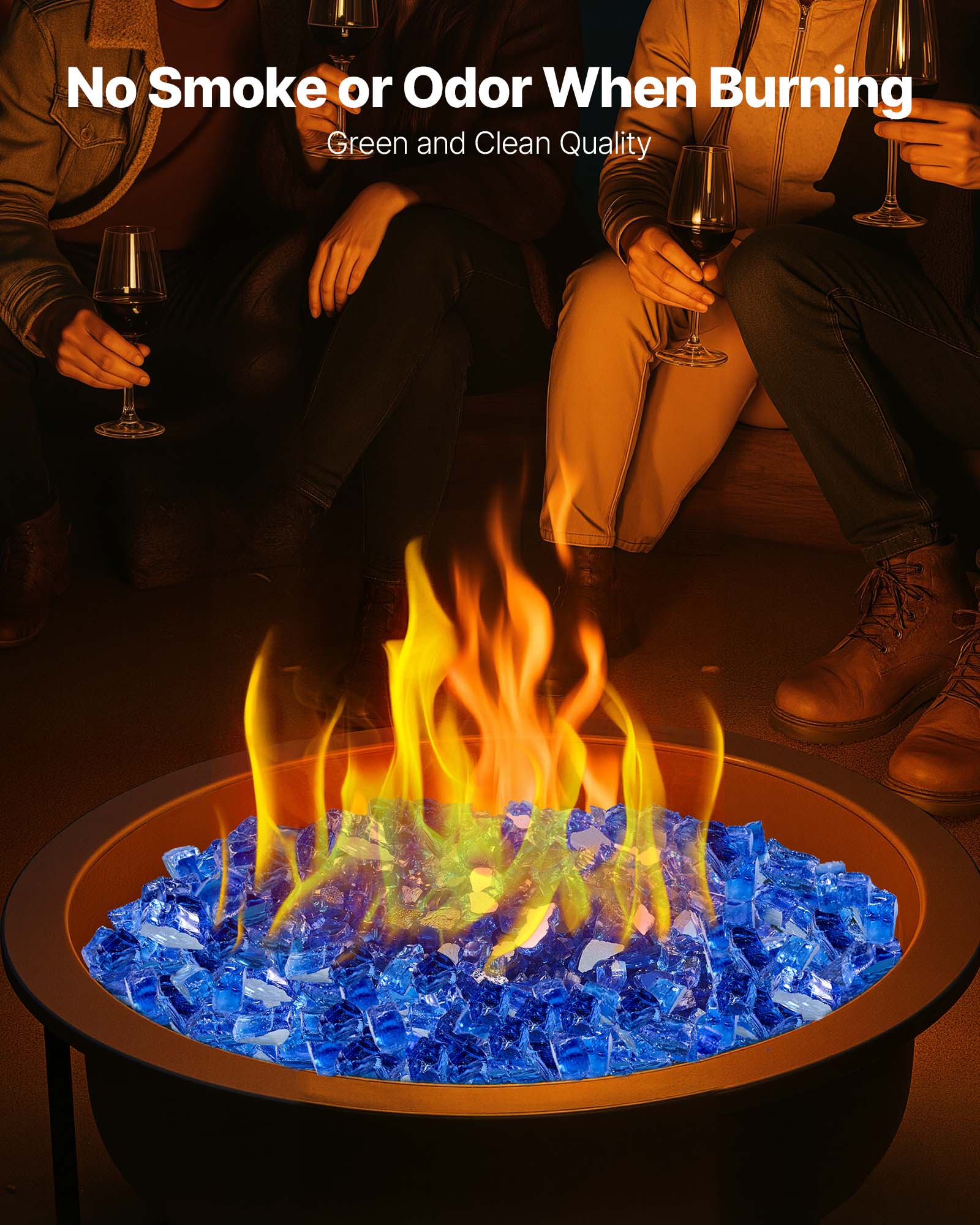 No Smoke or Odor When Burning  
Green and Clean Quality