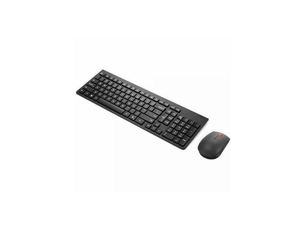 Alt View 1. Lenovo - Lenovo Essential Wireless Combo Keyboard & Mouse 4X31R64453 - Black.