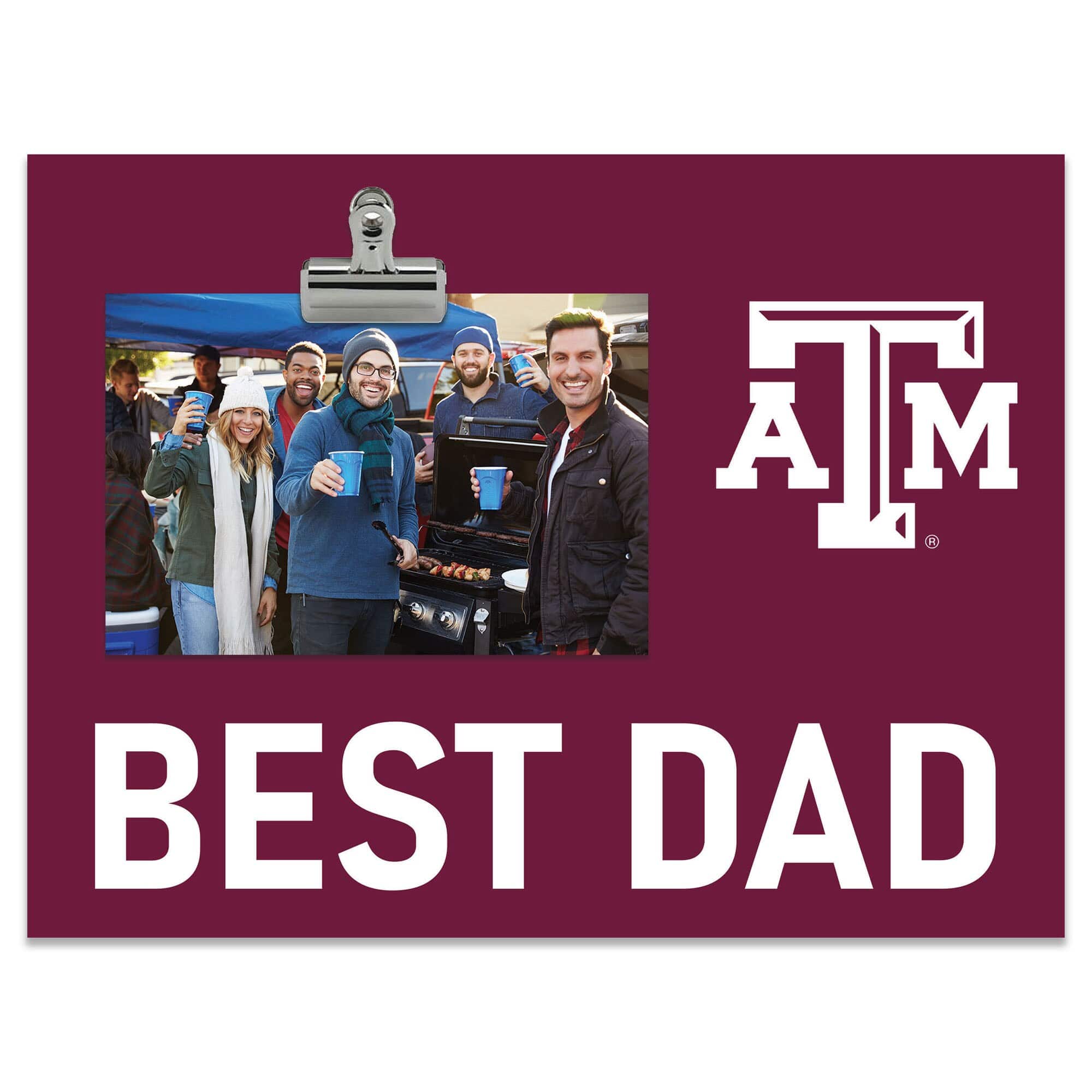 "Fan Creations - Texas A&M Aggies 8"" x 10.5"" Briteline Best Dad Clip Frame - Multicolor" price history on PriceWatchPro
